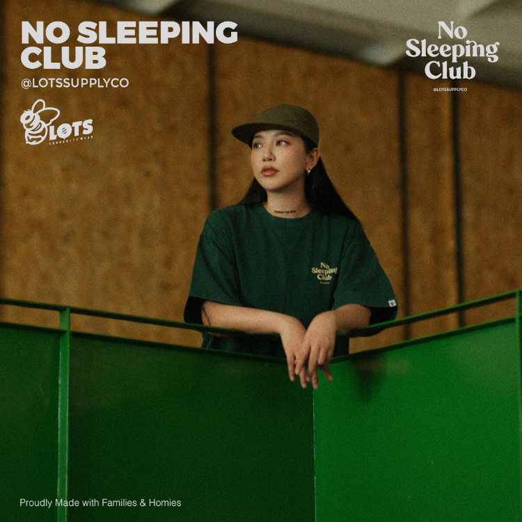 LOTSSUPPLYCO.No sleeping club(短袖,綠)-細節圖4