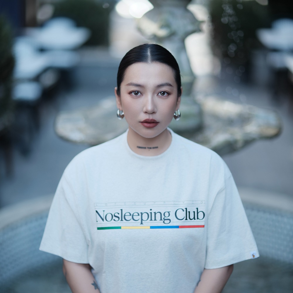 LOTSSUPPLYCO.No sleeping club(短袖,燕麥色)-細節圖2
