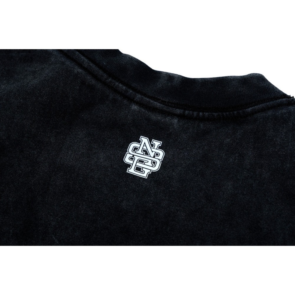 LOTSSUPPLYCO.No sleeping club(短袖,水洗黑)-細節圖11