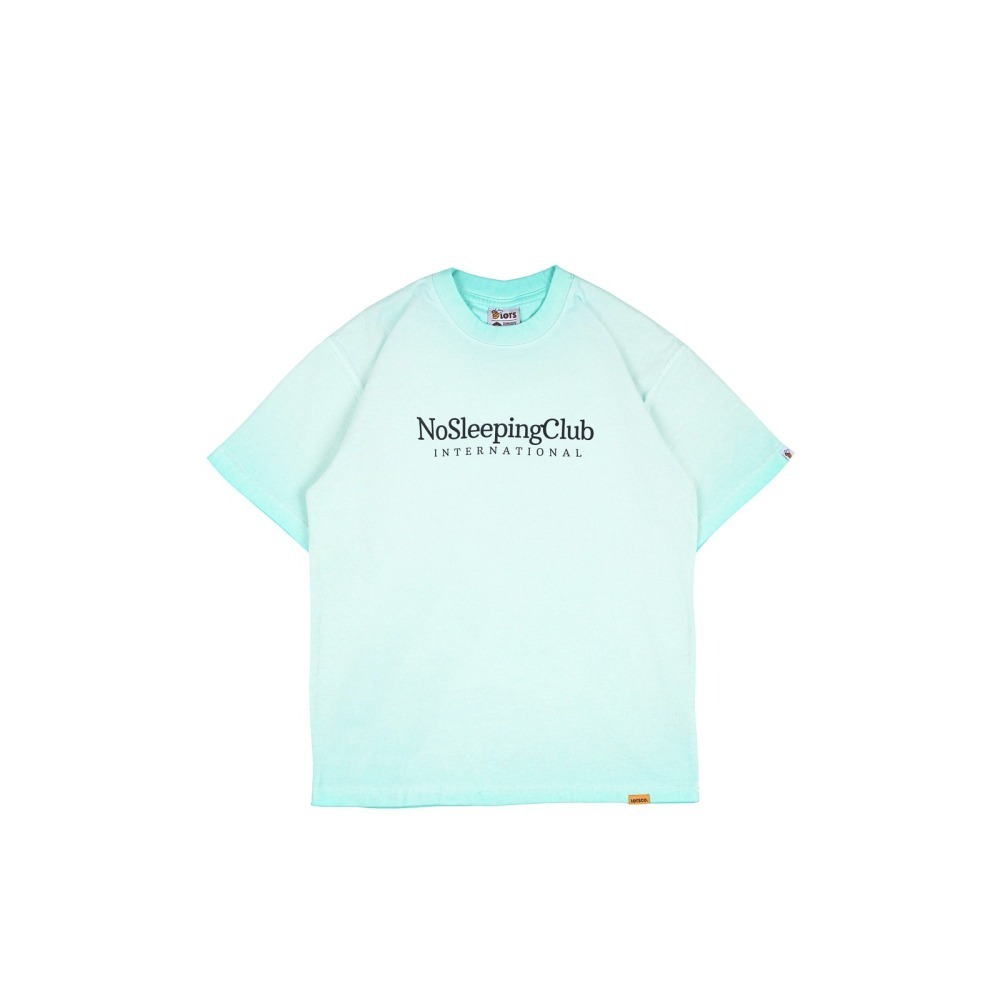 LOTSSUPPLYCO.No sleeping club(短袖,水洗藍)-細節圖6