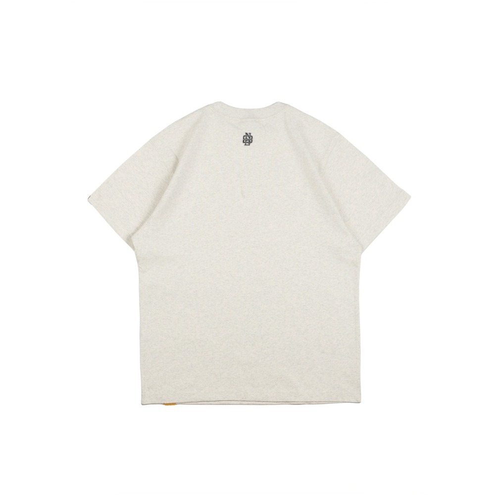 LOTSSUPPLYCO. COOL KIDS NEVER SLEEP(短袖,燕麥色)-細節圖8