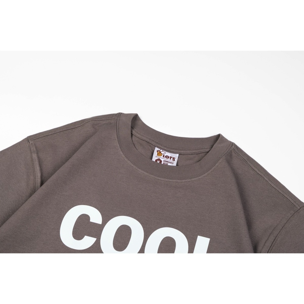 LOTSSUPPLYCO. COOL KIDS NEVER SLEEP(短袖,深灰色)-細節圖8