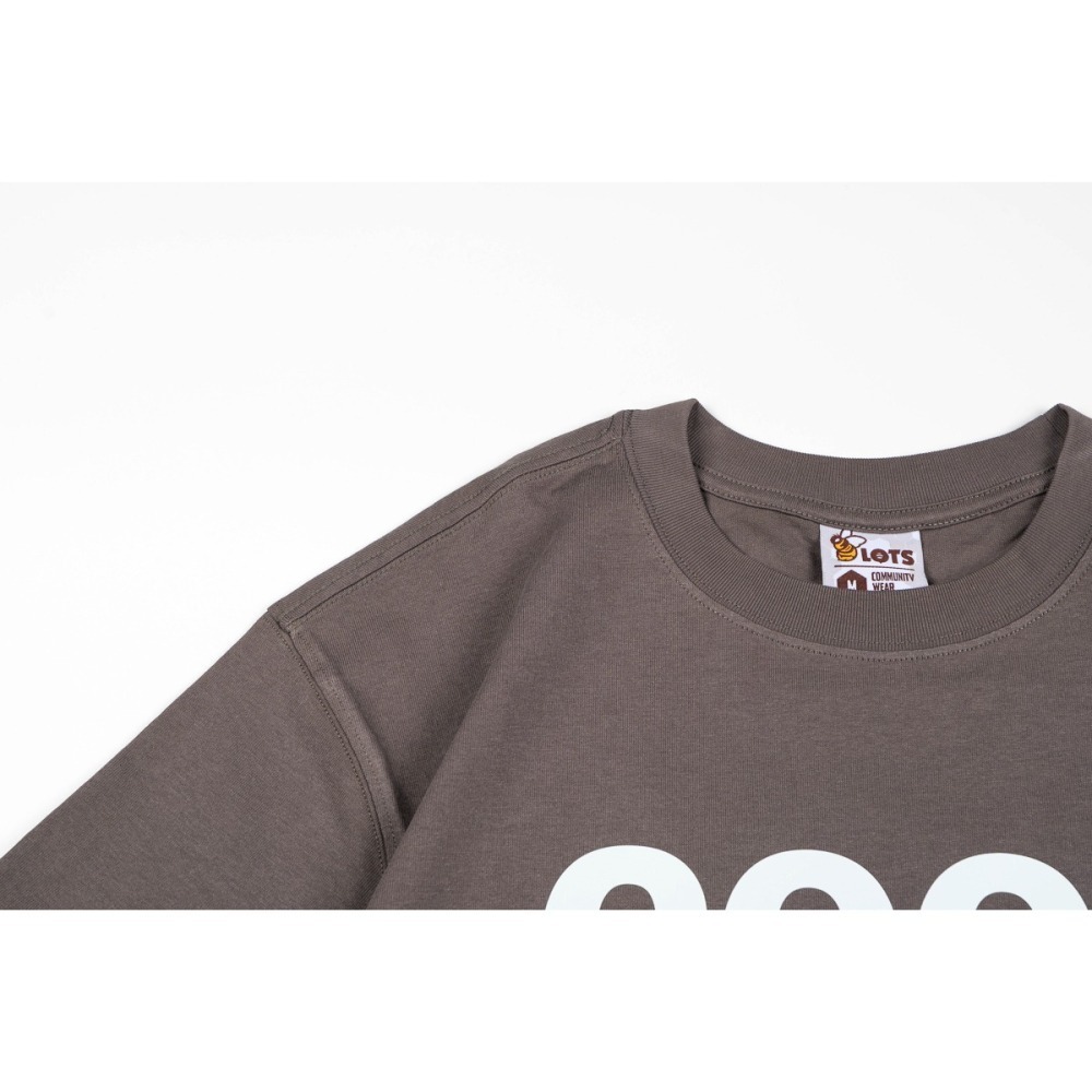LOTSSUPPLYCO. COOL KIDS NEVER SLEEP(短袖,深灰色)-細節圖10