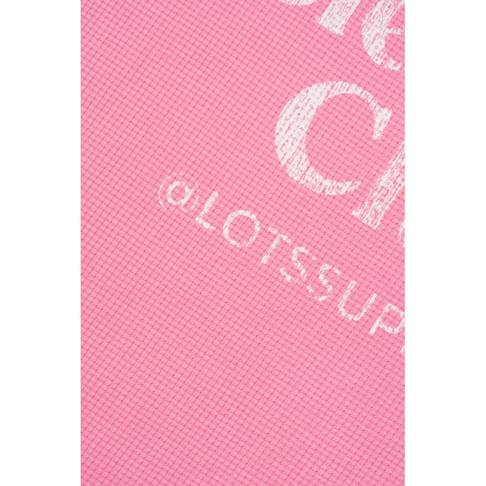 LOTSSUPPLYCO.水洗復古華夫格長袖(粉)-細節圖6
