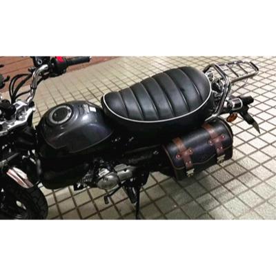 尾包 掛包 邊包 側包 機車包 復古 馬鞍包 馬鞍袋 檔車 哈雷 cb350 rebel 勁 側包 機車包 通用 尾箱-細節圖8