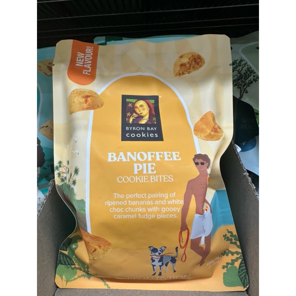 現貨不用等🇦🇺澳洲Byron Bay Cookies 爆紅餅乾系列｜澳式軟曲奇｜人氣伴手禮｜香蕉太妃/蘋果/夏威夷-規格圖7