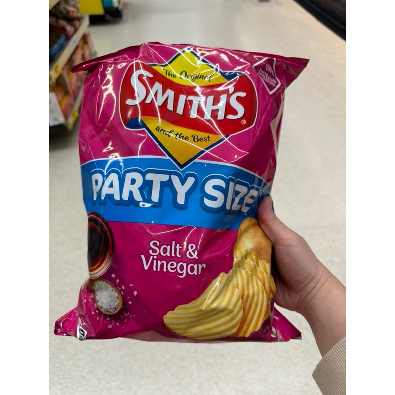 🇦🇺 澳洲限定 Smith’s Salt & Vinegar 洋芋片｜酸爽開胃經典口味/派對分享包/-規格圖3