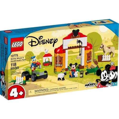 LEGO 10775 迪士尼系列 Disney 米奇&amp;唐老鴨農場 4+