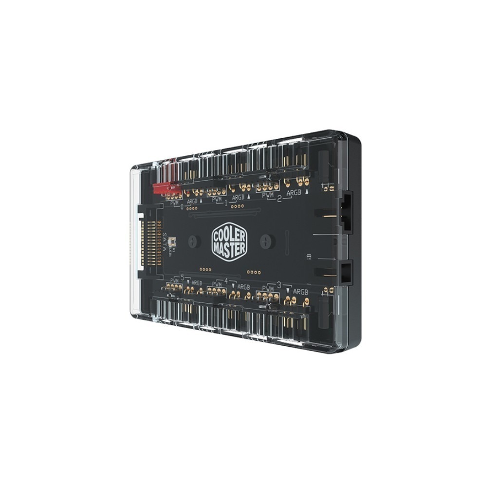 Cooler Master 酷碼 MasterFan ARGB & PWM HUB 1分6 Port 集線器-細節圖2