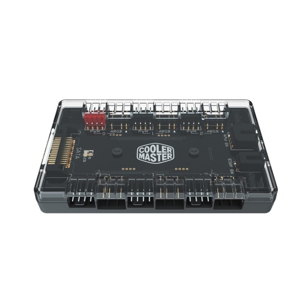 Cooler Master 酷碼 MasterFan ARGB & PWM HUB 1分6 Port 集線器-細節圖4