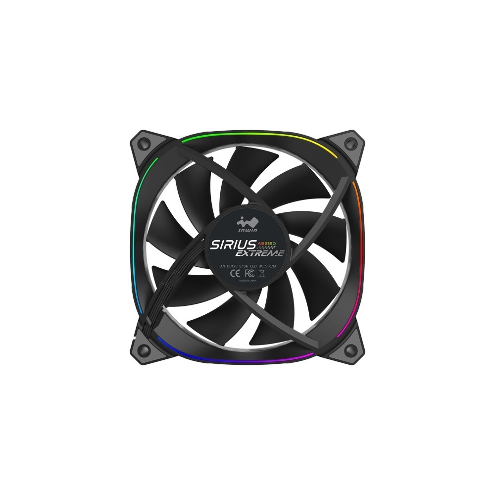 InWin 迎廣 ASE120 ARGB 風扇 黑色-細節圖5