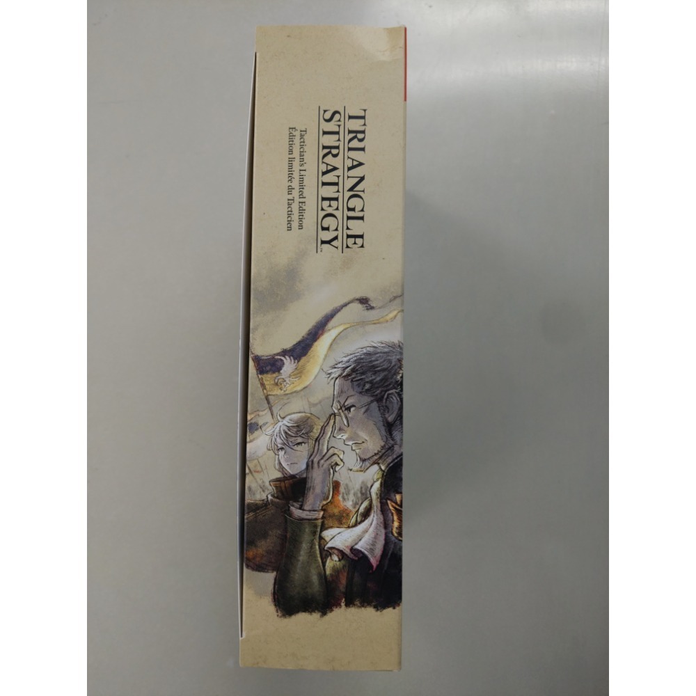 絕版稀有！！NS全新現貨不用等 三角戰略 歐洲限定版（遊戲內建中文）triangle strategy switch-細節圖3