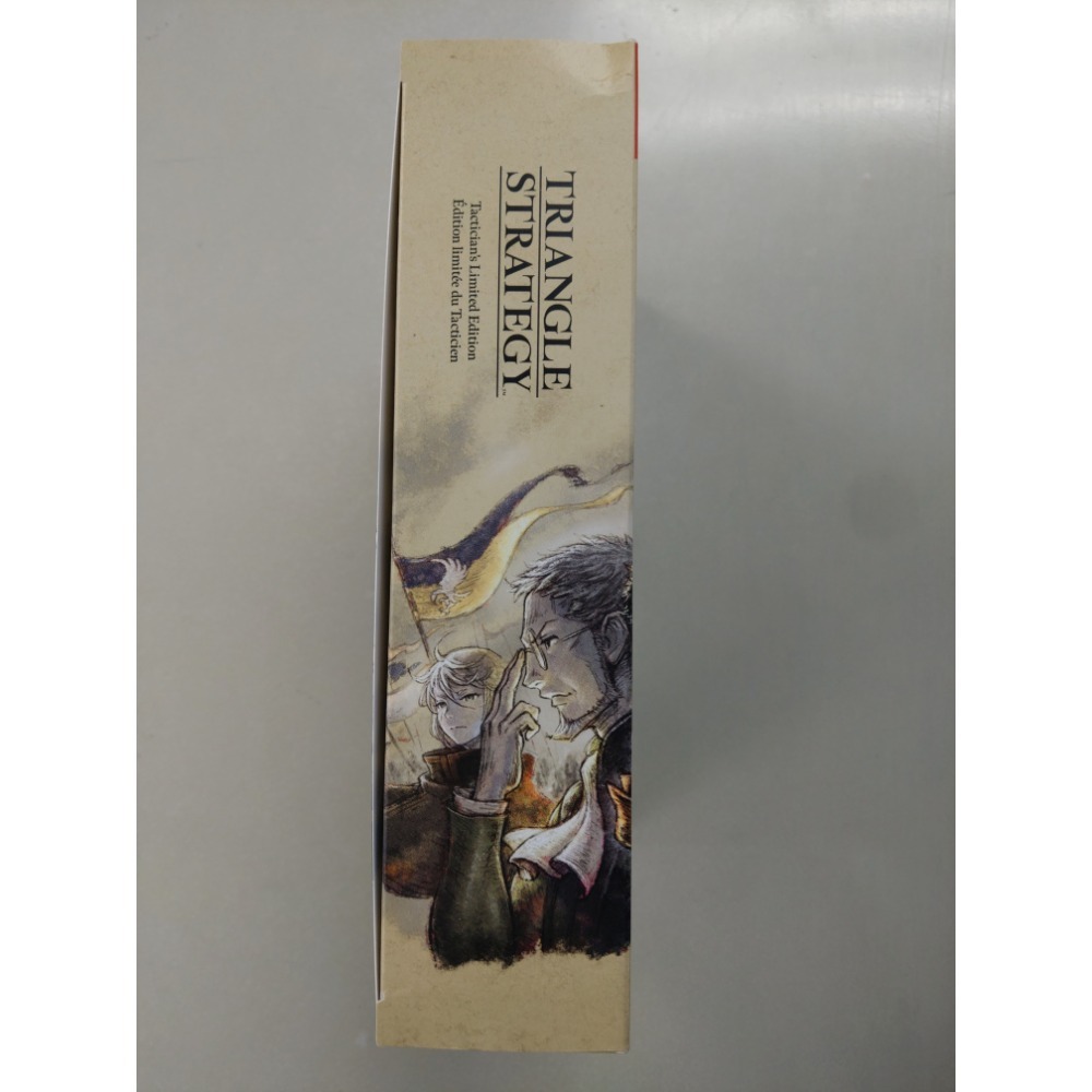 絕版稀有！！NS全新現貨不用等 三角戰略 歐洲限定版（遊戲內建中文）triangle strategy switch-細節圖3