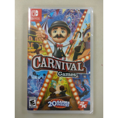 NS全新現貨不用等 體感嘉年華 中英文美版（內建中文）carnival games Switch