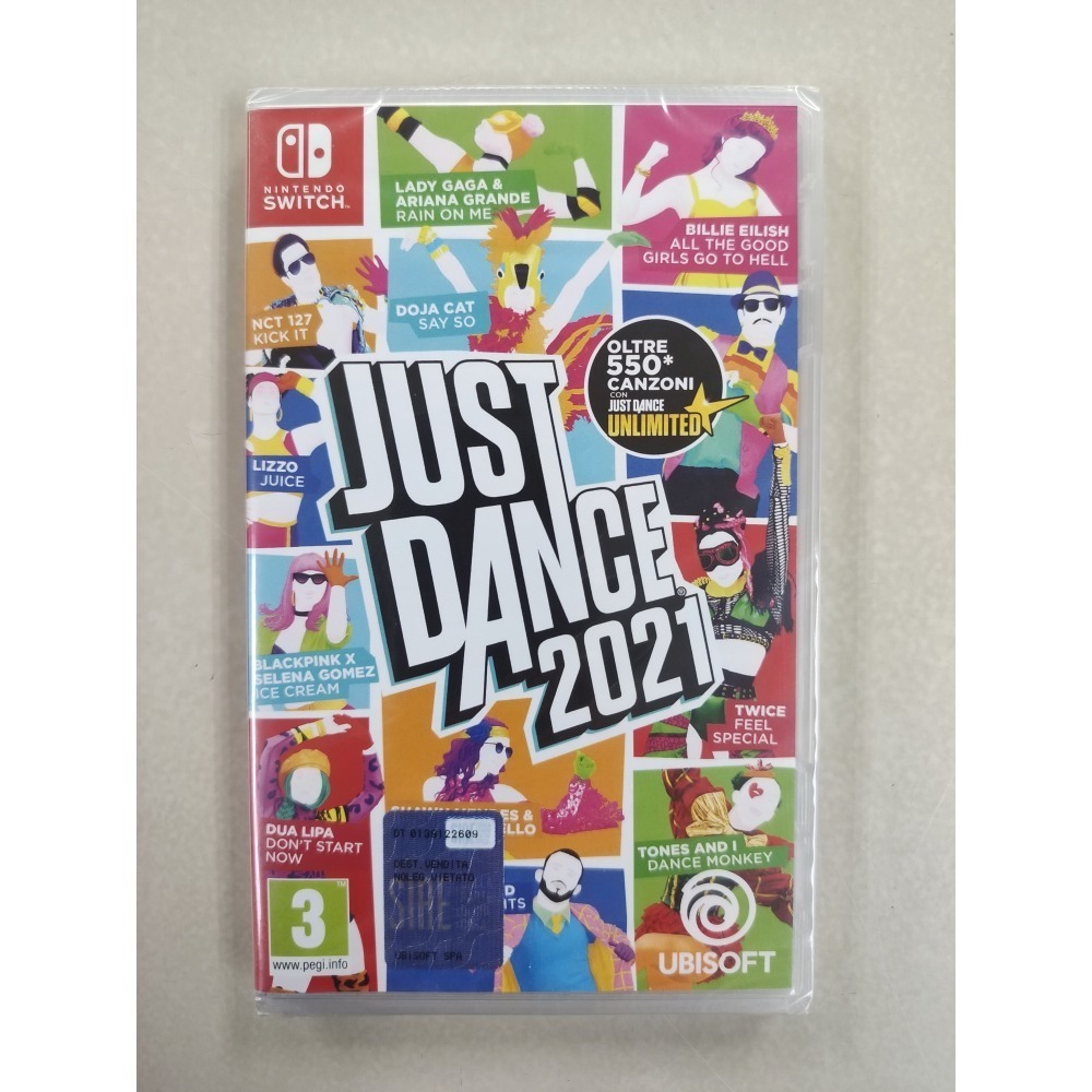 NS全新現貨不用等 舞力全開2021 中英文歐版（內建中文）just dance 2021 Switch-細節圖2