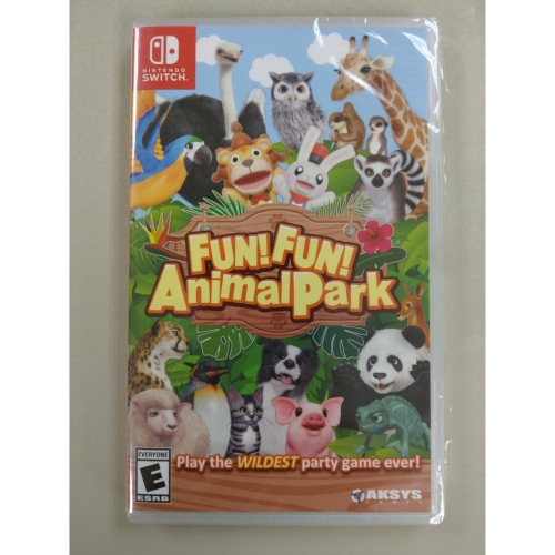 NS,全新現貨不用等 高高興興動物樂園 中英文美版（內建中文）fun fun animal park Switch