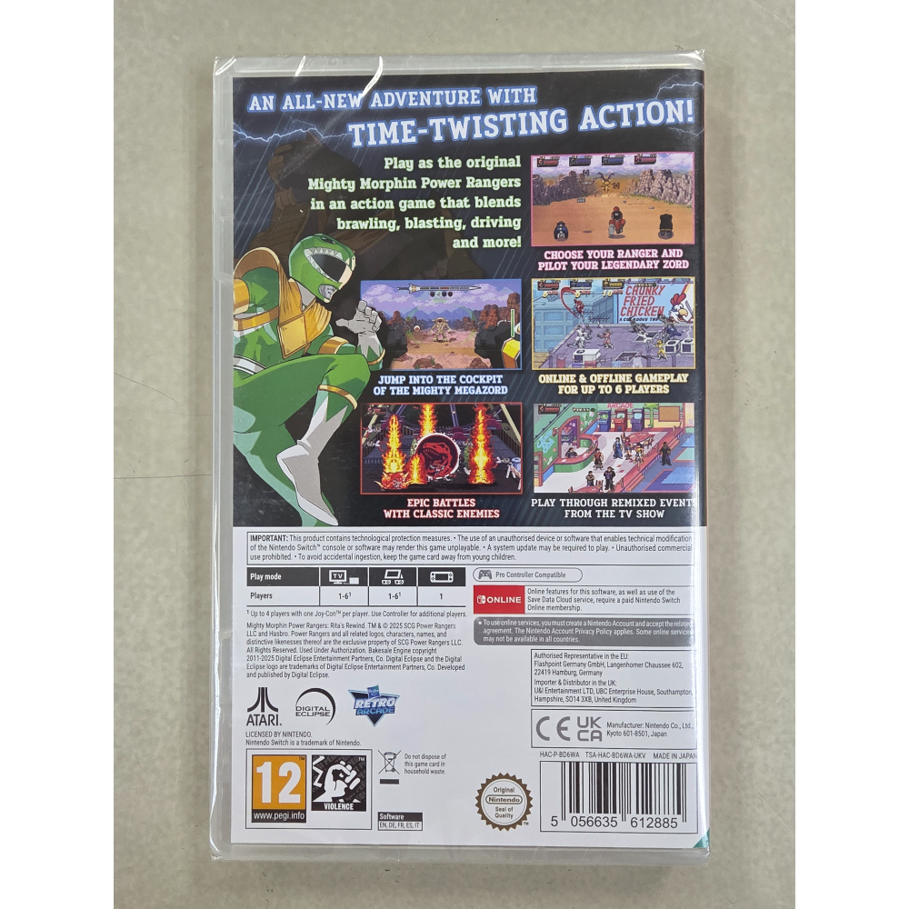 NS全新現貨不用等 金剛戰士：幽冥女王歸來 英文歐版（無中文）power rangers Switch-細節圖2