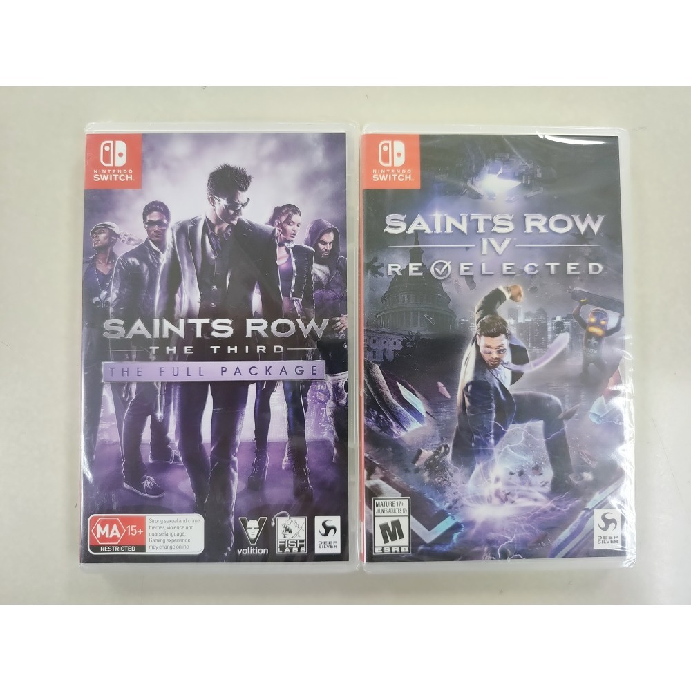 NS全新現貨不用等 黑街聖徒 3完全版 英文歐美版(無中文) Saints row the third switch-規格圖2