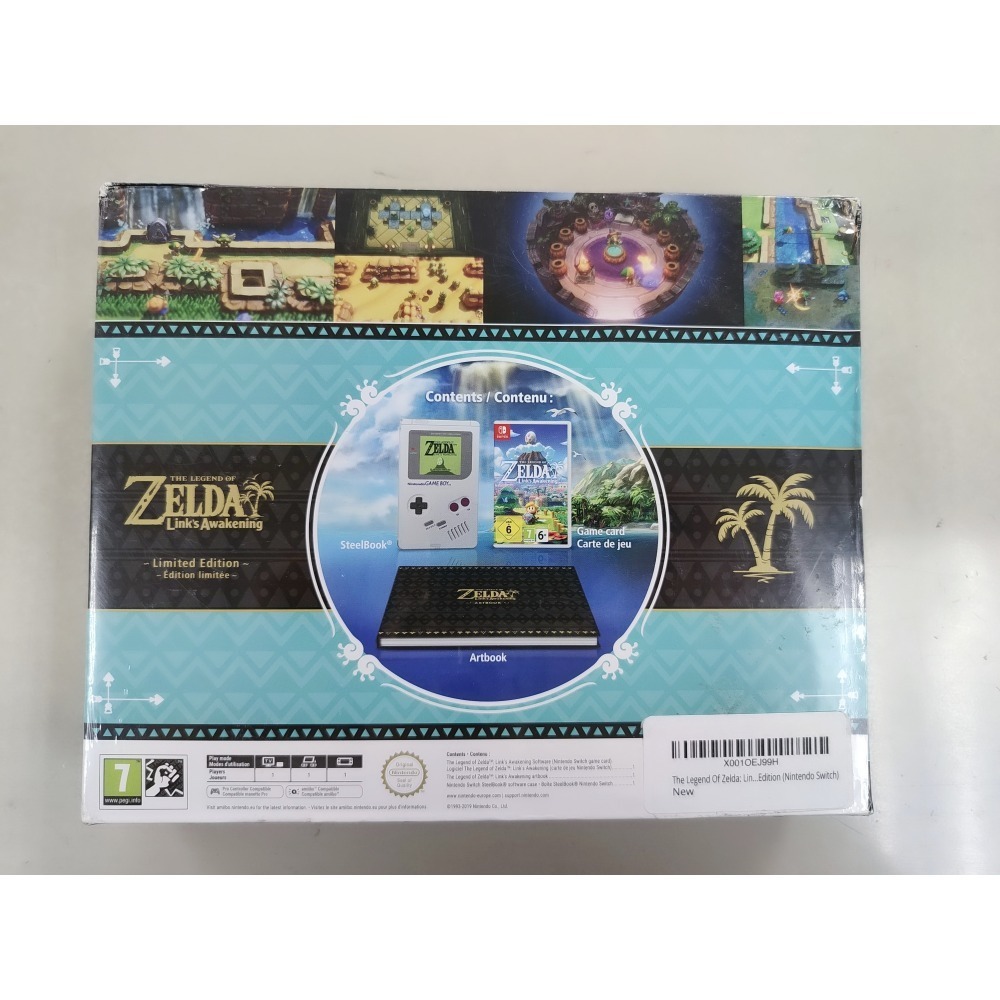 絕版稀有！！NS全新現貨不用等 薩爾達傳說 織夢島 歐洲限定版（遊戲內建中文）Zelda Switch-細節圖2