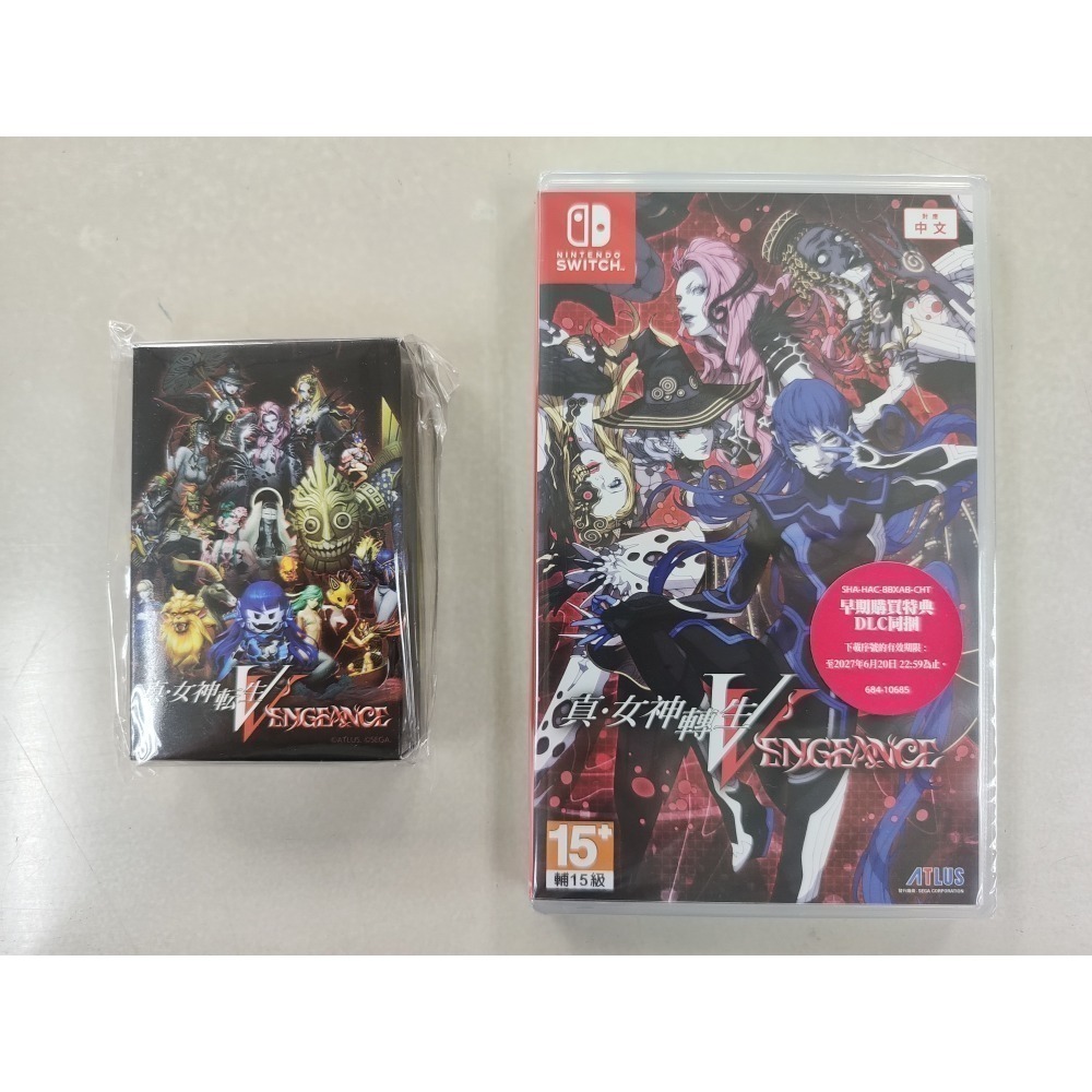 NS全新現貨不用等附特典 真女神轉生5V Vengeance 中文版（台灣公司貨）Switch-規格圖2