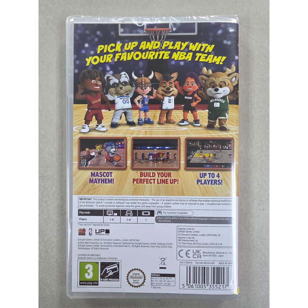 NS全新現貨不用等 NBA Bounce 中英文歐版（內建中文）Switch-細節圖2