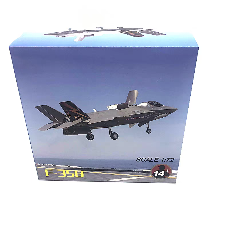 聖誕節交換禮物1/72美國海軍陸戰隊F-35B垂直升降隱形戰鬥機仿真合金模型成品-細節圖3