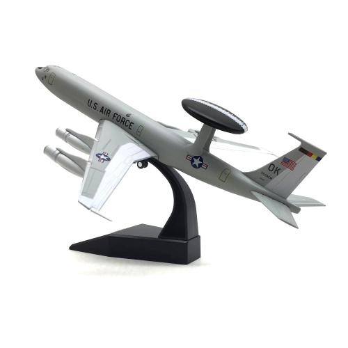 聖誕節交換禮物1/200美國Boeing E-3 Sentry AWACS波音E-3預警機合金飛機模型