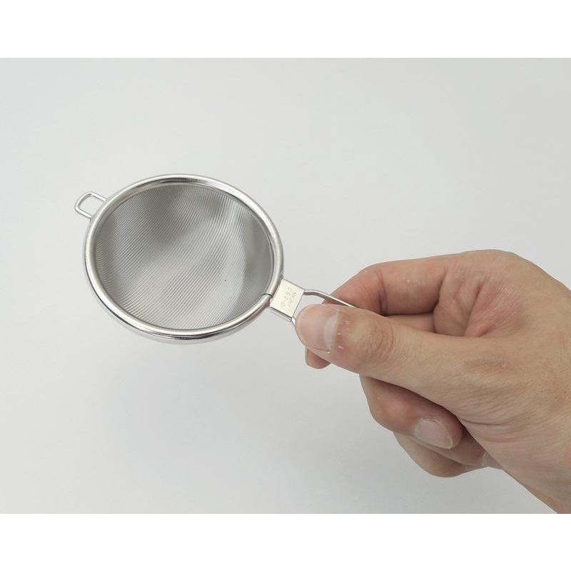 日本製 不銹鋼濾茶器 超細200目 茶葉過濾器 果汁網 水果蔬果果菜食物 濾網 麵粉 篩糖 濾茶器-細節圖2
