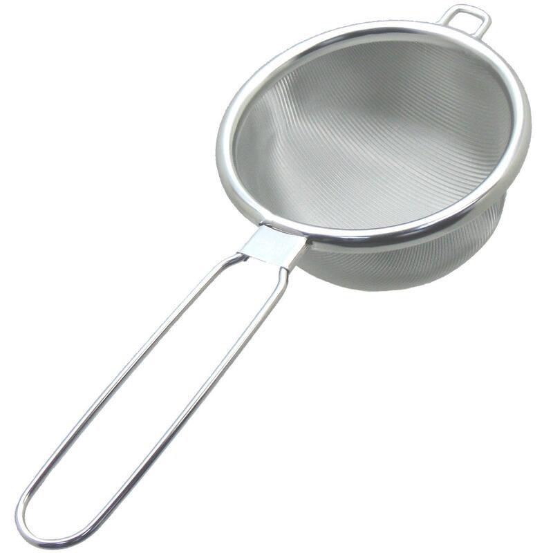 日本製 不銹鋼濾茶器 超細200目 茶葉過濾器 果汁網 水果蔬果果菜食物 濾網 麵粉 篩糖 濾茶器-細節圖3