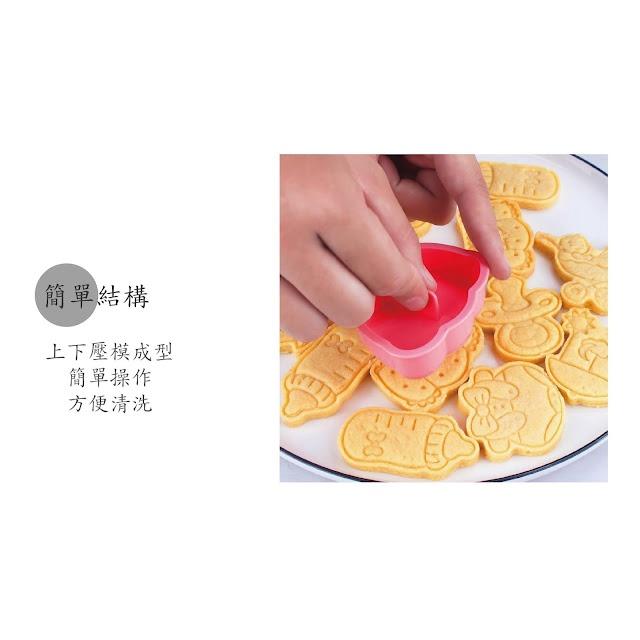 焙蒂絲 6入小貓造型餅乾壓模 糖霜餅 造型餅 餅乾壓模-細節圖4