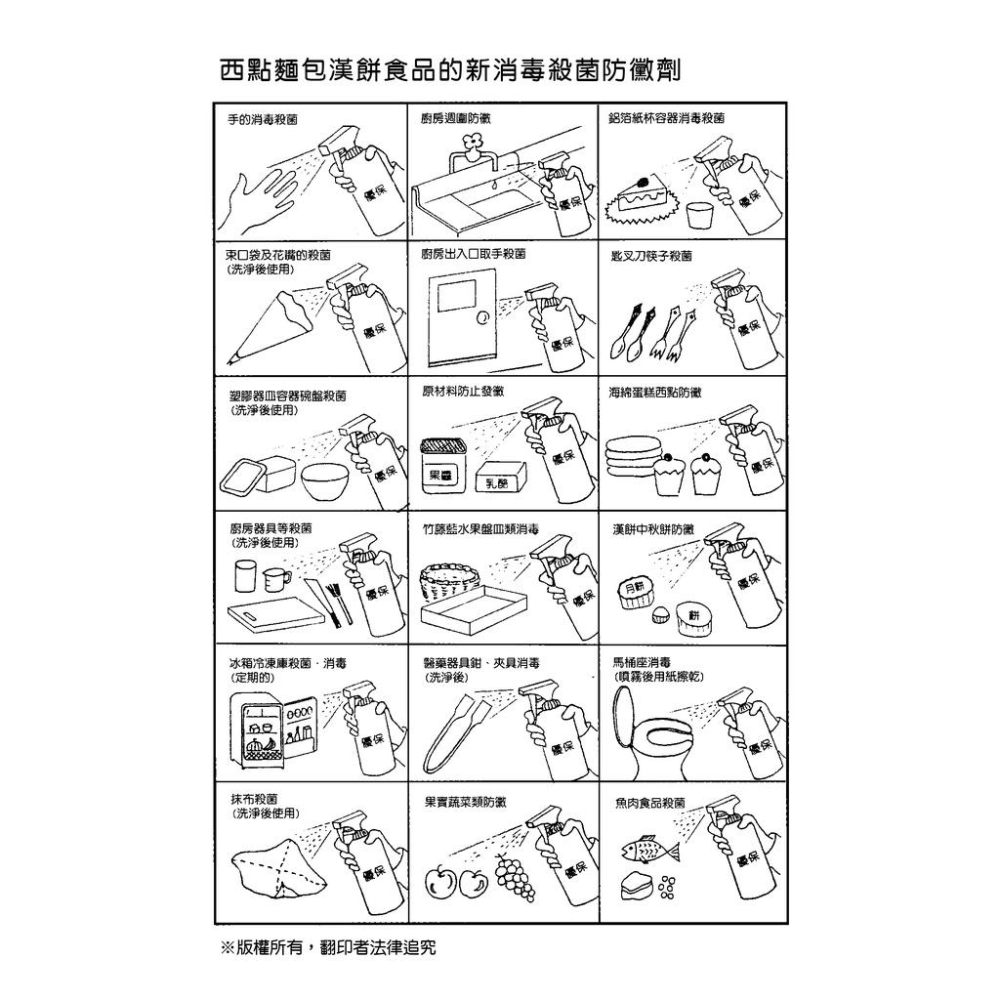 超鑽優保 食品酒精 1L-細節圖3