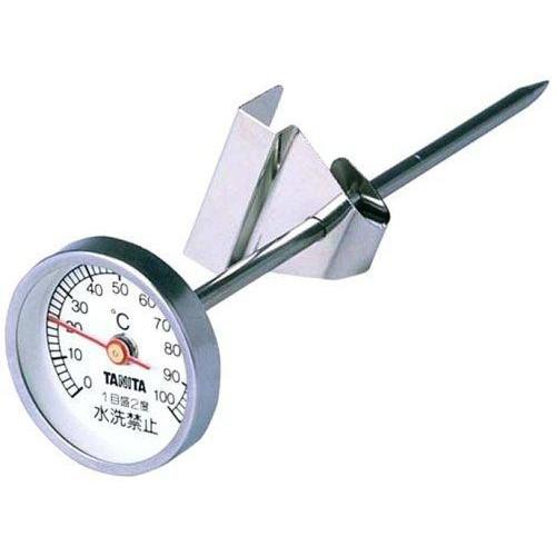 日本TANITA 機械式 100度 料理用 溫度計 附夾片-細節圖2