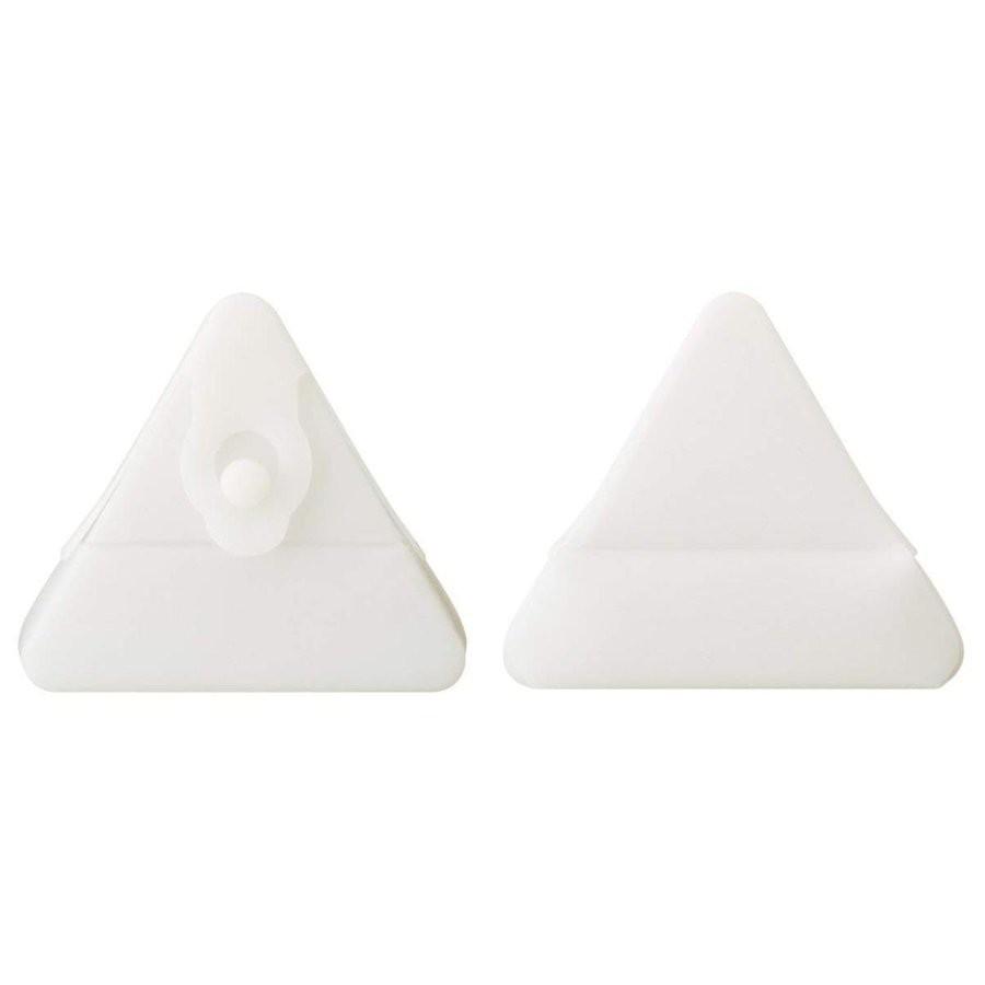 日本品牌 SKATE R矽膠二入收納式 三角飯糰模-細節圖5