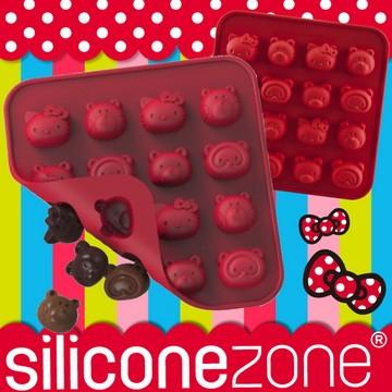 【Siliconezone】施理康Hello Kitty好朋友巧克力/冰模