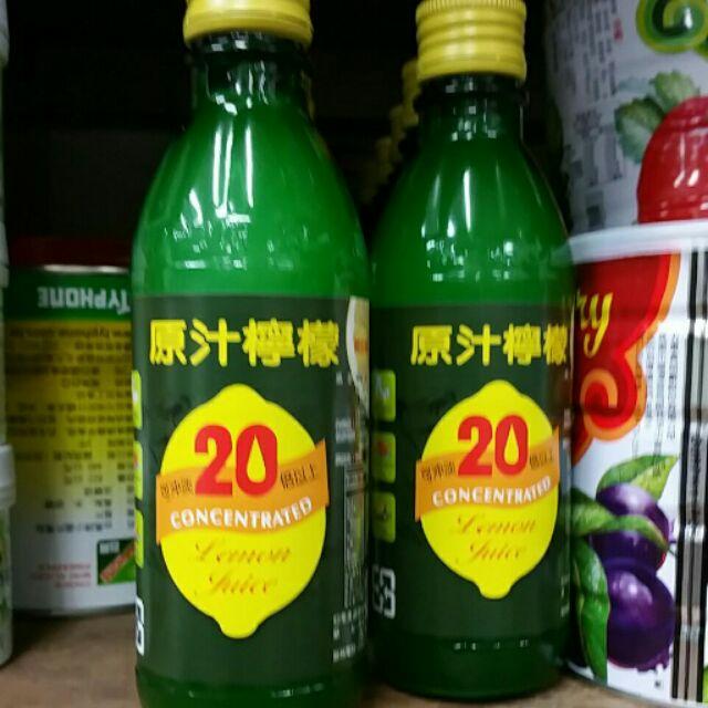 新包裝 紅花牌 檸檬果露 檸檬汁 可沖淡20倍以上250ml-細節圖2