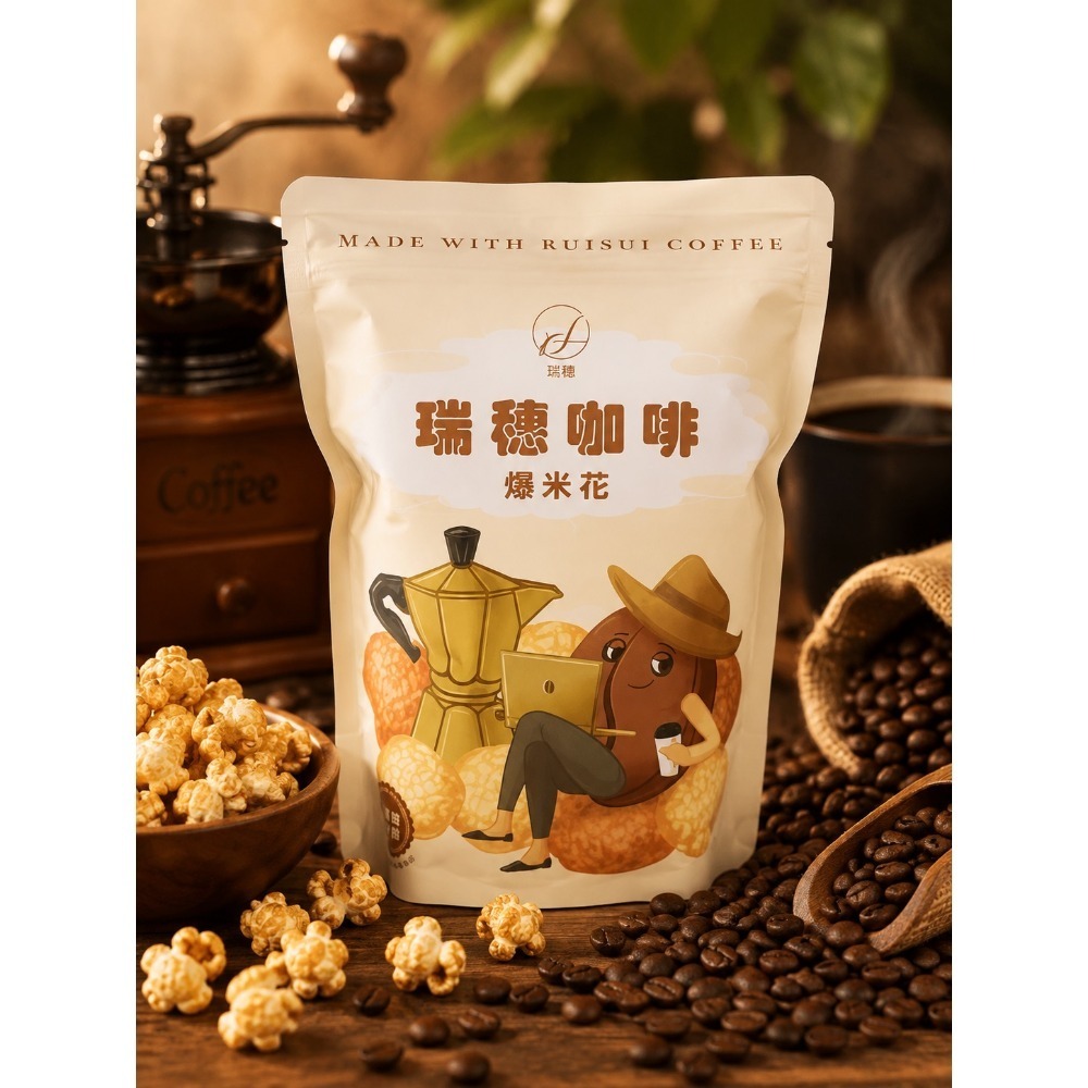 【瑞穗鄉農會】蜜香紅茶/柚子鹽/咖啡爆米花-規格圖1