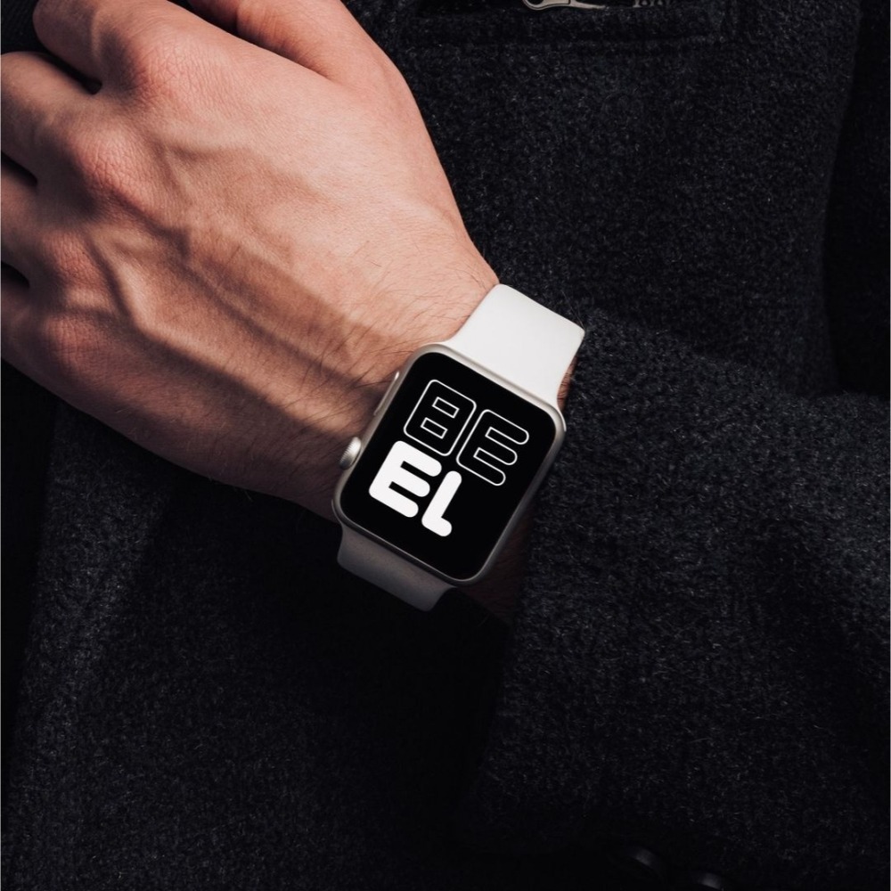 Apple Watch錶帶 運動錶帶 矽膠錶帶 蘋果手錶錶帶 38 40 41MM 短錶帶 S8 SE 765432-細節圖10