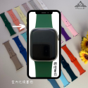 Apple Watch錶帶 運動錶帶 矽膠錶帶 蘋果手錶錶帶 38 40 41MM 短錶帶 S8 SE 765432-規格圖10