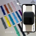 Apple Watch錶帶 運動錶帶 矽膠錶帶 蘋果手錶錶帶 38 40 41MM 短錶帶 S8 SE 765432-規格圖10