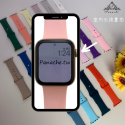 Apple Watch錶帶 運動錶帶 矽膠錶帶 蘋果手錶錶帶 38 40 41MM 長錶帶 S8 SE 765432-規格圖11