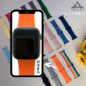 Apple Watch錶帶 運動錶帶 矽膠錶帶 蘋果手錶錶帶短錶帶 42 44 45 49MM SE S8 7 6 5-規格圖11