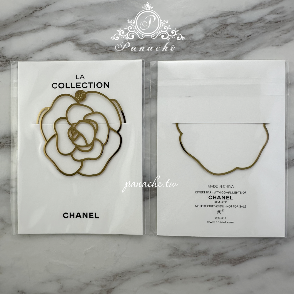 CHANEL山茶花書籤 可當領夾並經diy可變身為各種配飾-細節圖2