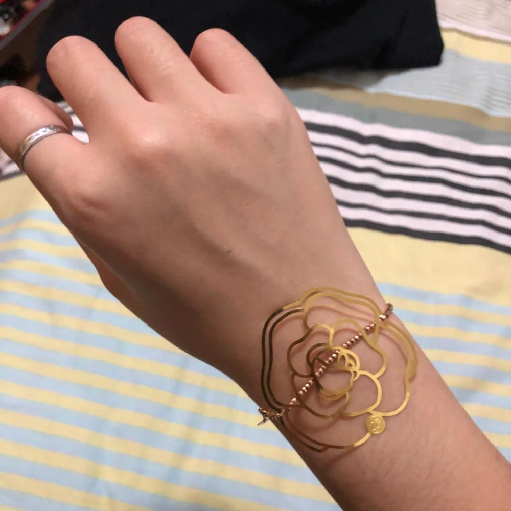 CHANEL山茶花書籤 可當領夾並經diy可變身為各種配飾-細節圖10