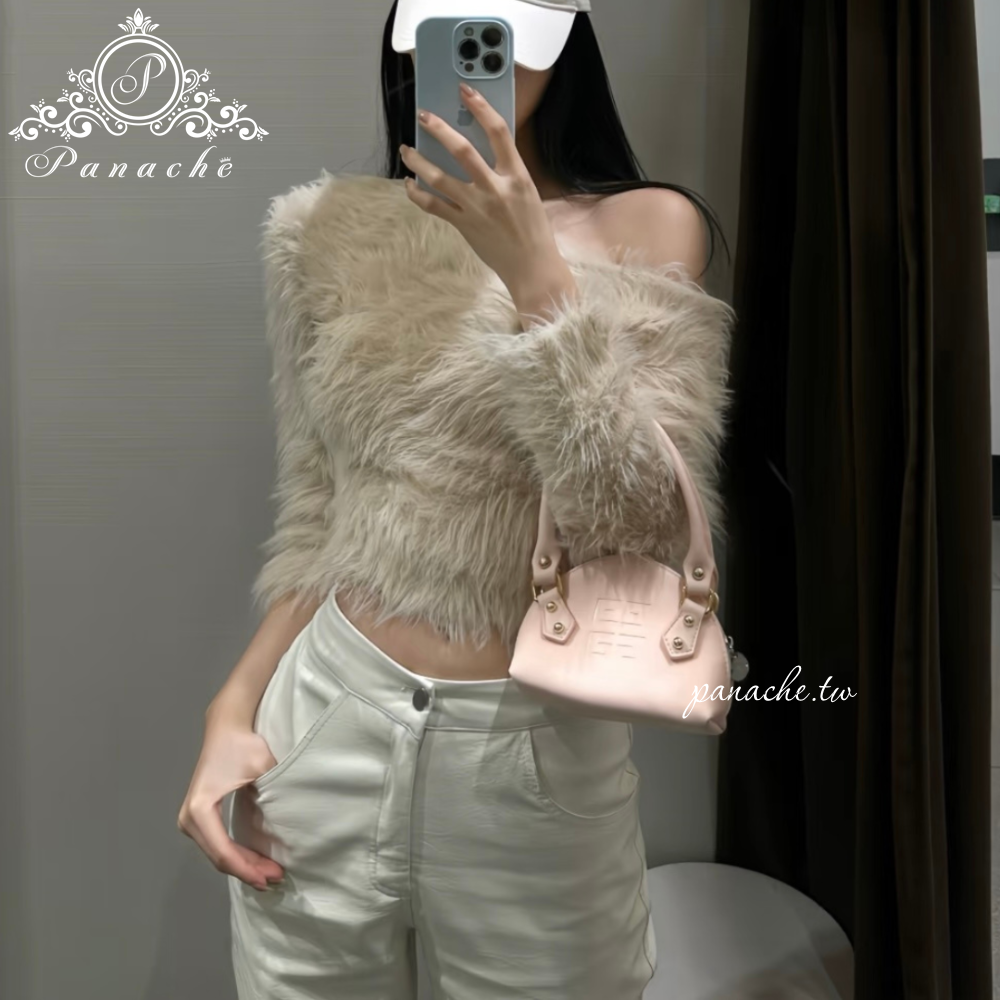 GIVENCHY 紀梵希粉色貝殼手提包-細節圖9