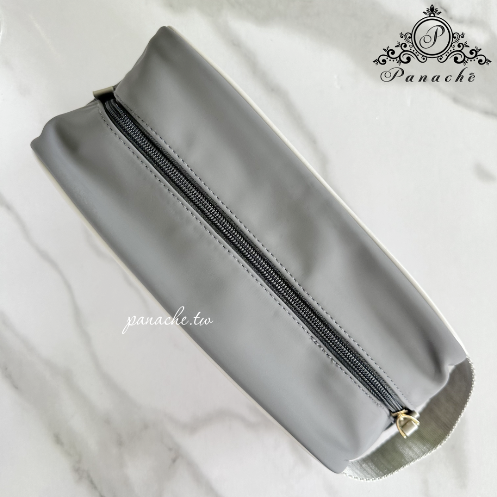 BURBERRY灰色收納包-細節圖6