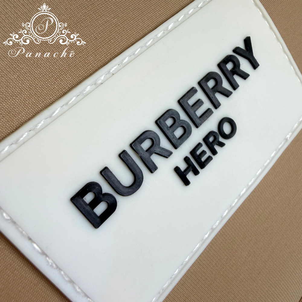 BURBERRY HERO限量贈品改造手提包｜奶茶棕化妝包改造｜可加背帶變斜背包｜專業製包師傅製作-細節圖9