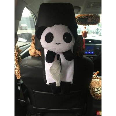 【金車屋】台灣現貨~ 汽車用面紙套【椅背面紙套】可掛式面紙盒套 可愛卡通懸掛面紙盒套-細節圖2