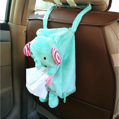 【金車屋】台灣現貨~ 汽車用面紙套【椅背面紙套】可掛式面紙盒套 可愛卡通懸掛面紙盒套-細節圖3