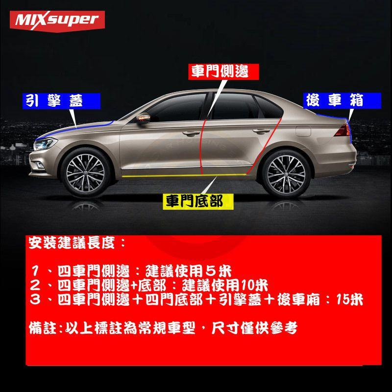 【金車屋】車門防撞條 隱形膠條 防撞條 膠條 車門防撞 防撞膠條 車門 防撞 隔音 U型 崁入式 汽車 隱形 防撞條-細節圖4