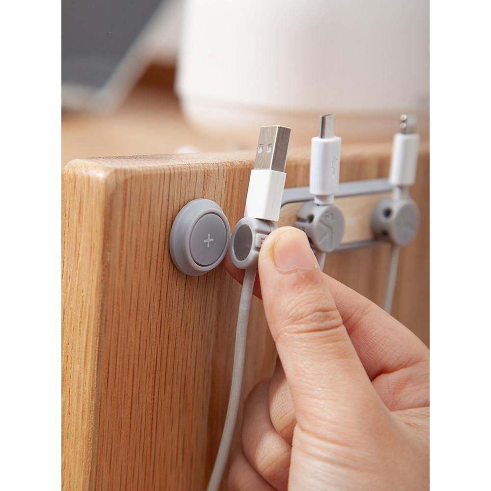 【金車屋】bcase TUP 二代 原木吸磁理線器磁力收線器數據線辦公小物充電線收納 桌面集線器磁吸捲線器桌面收線繞線器-細節圖6